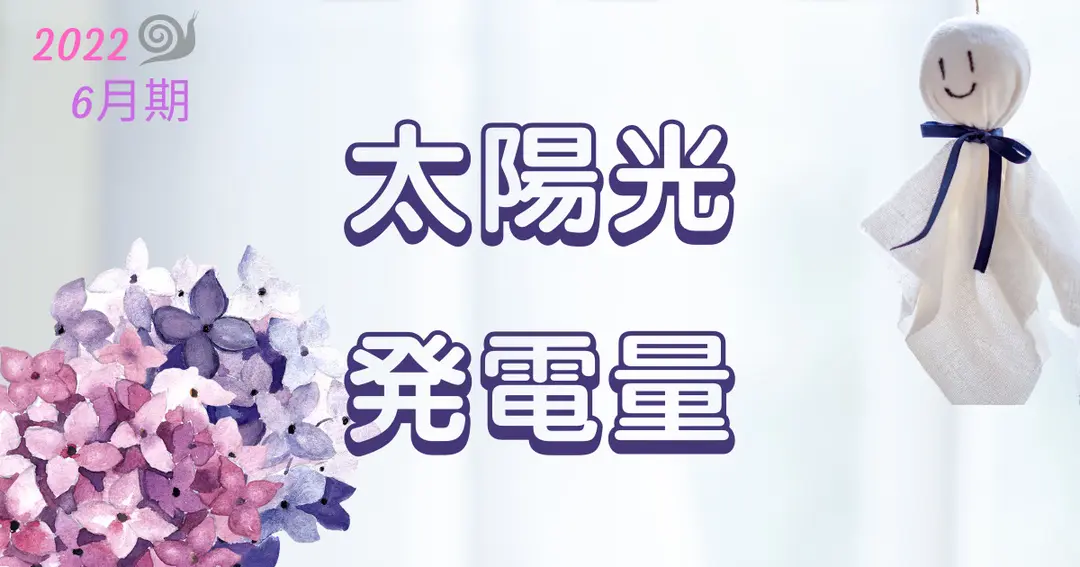 【一条工務店】一日どんだけ発電するの？日々の太陽光発電を記録｜2022年6月期｜