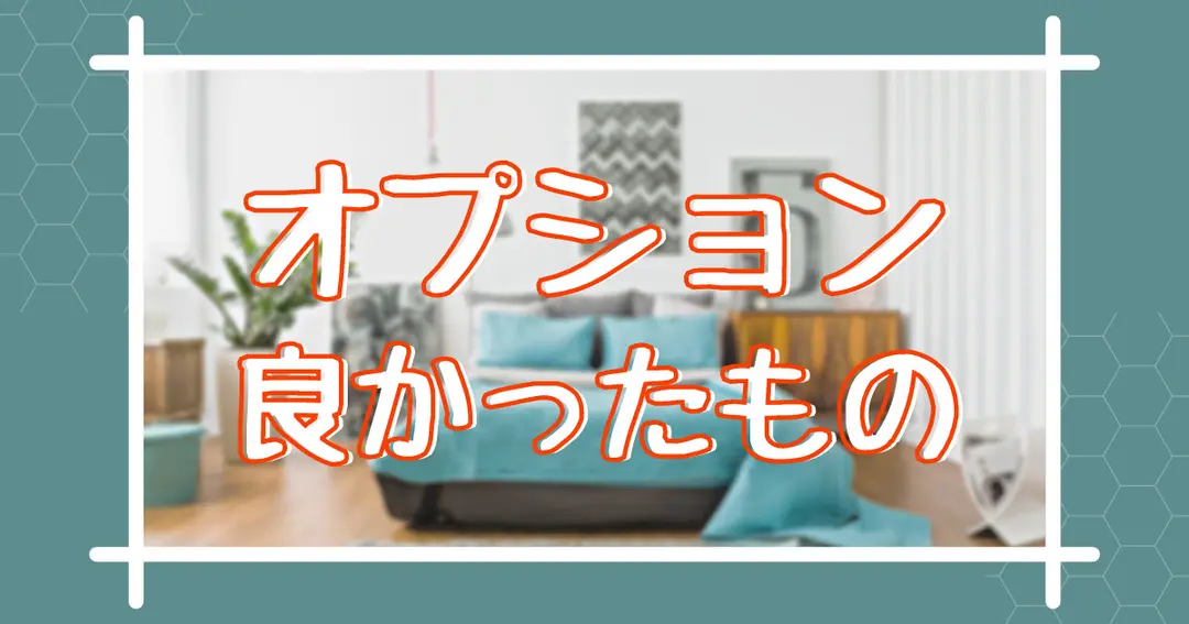【一条工務店】オプション採用してメリットだったもの 3選