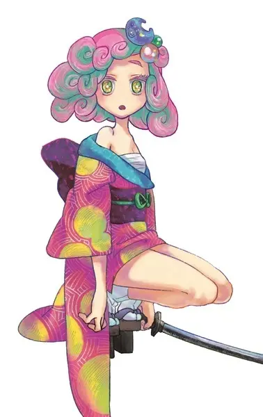 創作イラスト　女の子