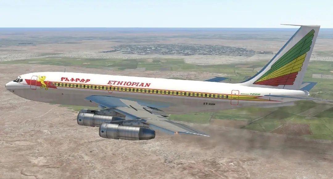 飛行機　第1作　BOEING 720B  (X-Plane11用）
