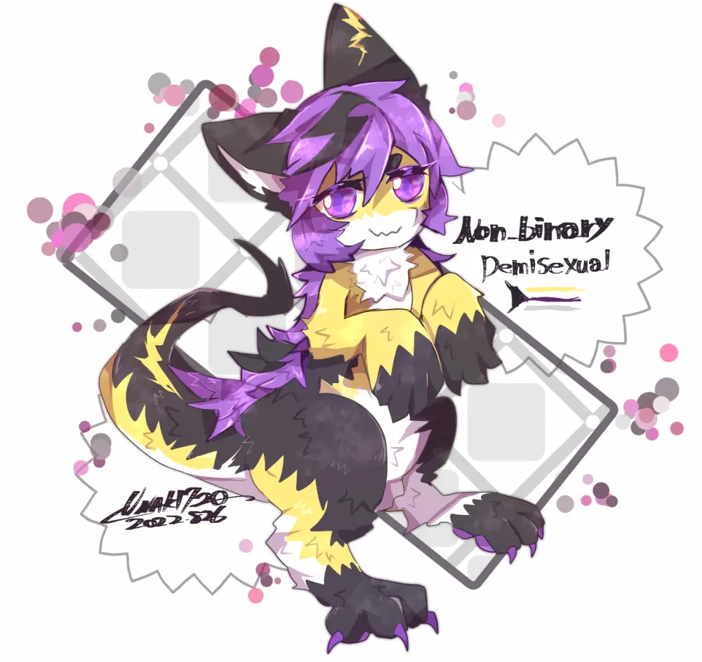 Nonbinary chibidragon🐉🌸
