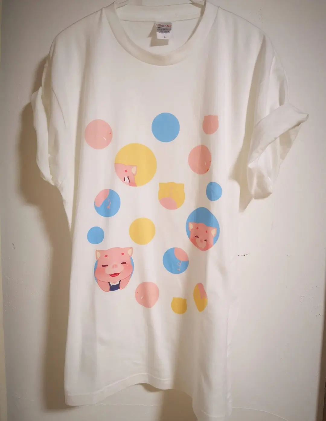 水玉かくれんぼTシャツ