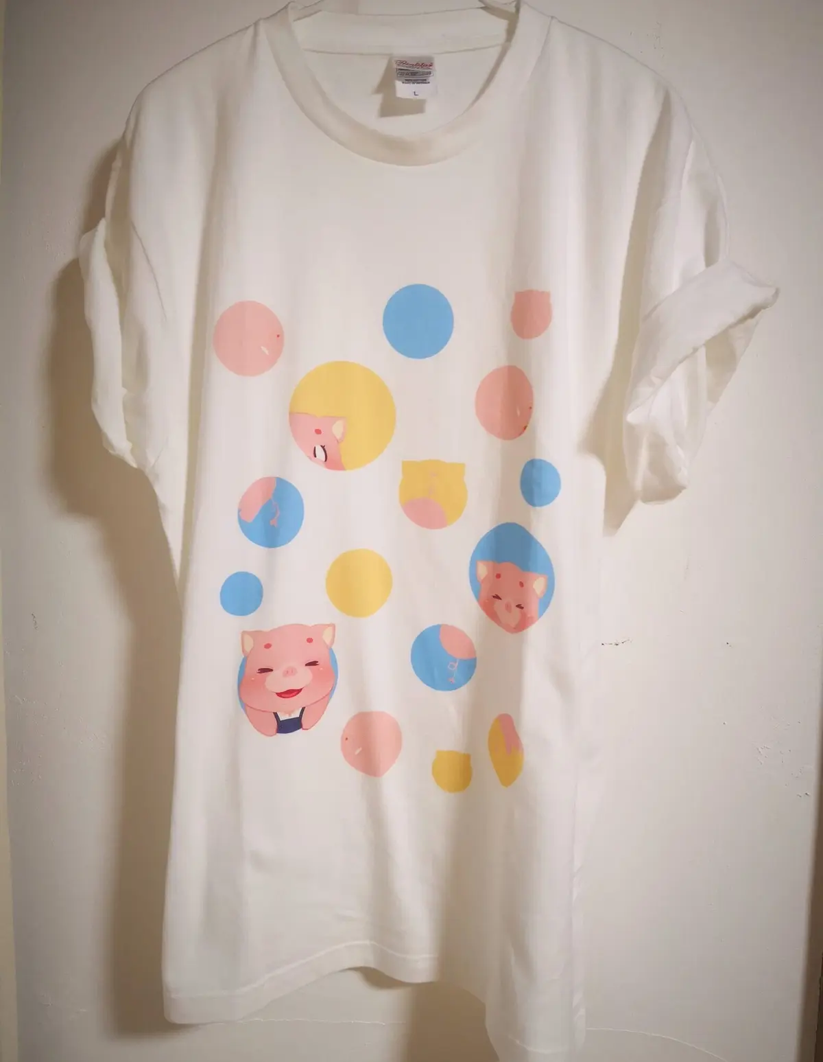 水玉かくれんぼTシャツ