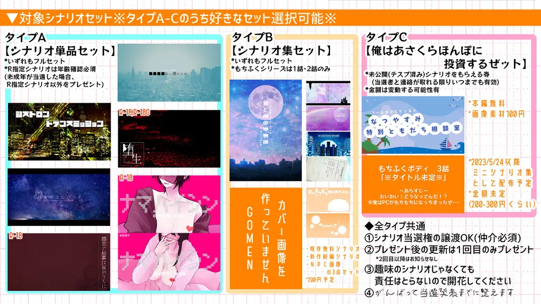 【宣伝】200スキ！ありがとう無料プレゼントキャンペーン