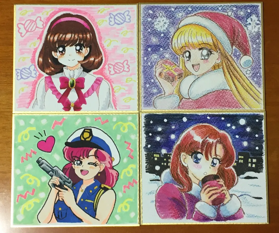テント成瀬にてミニ色紙販売中です！