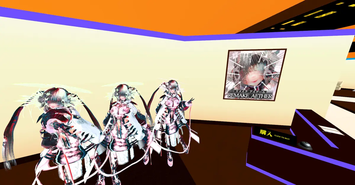clusterアバターマーケット2023春にアバターを出展しました