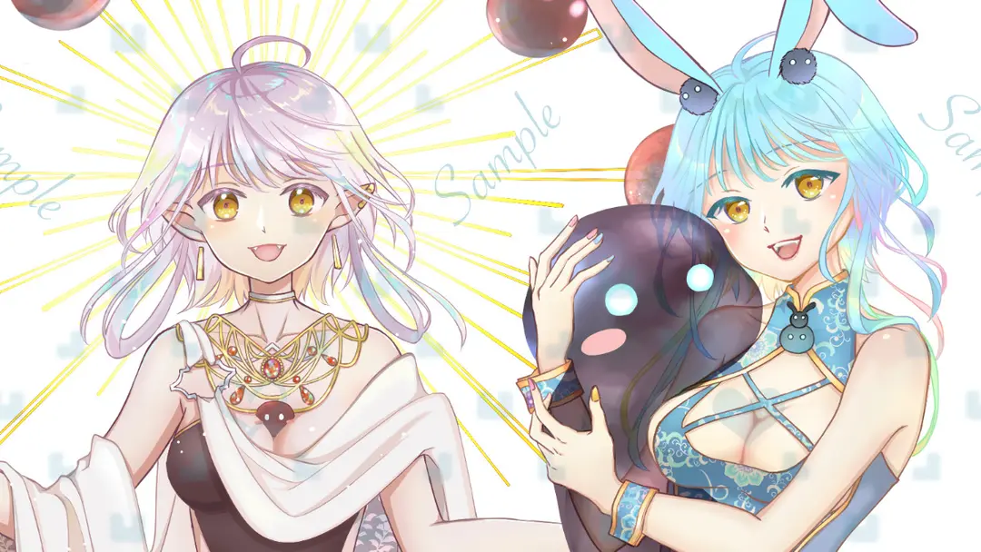初⭐️立ち絵ご依頼でした！