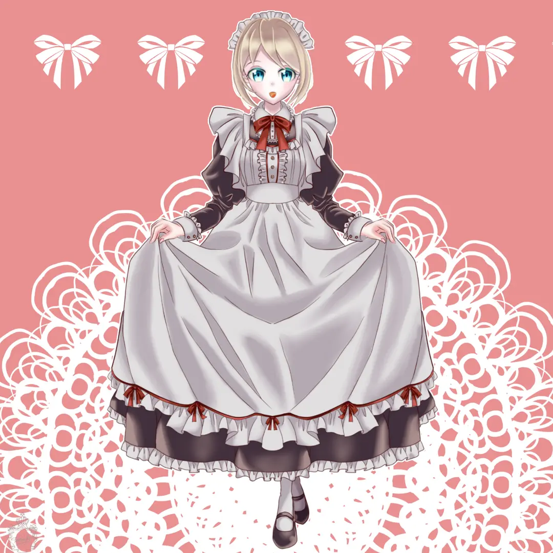 【告知】クラシックなメイドさんになれる衣装セット頒布中