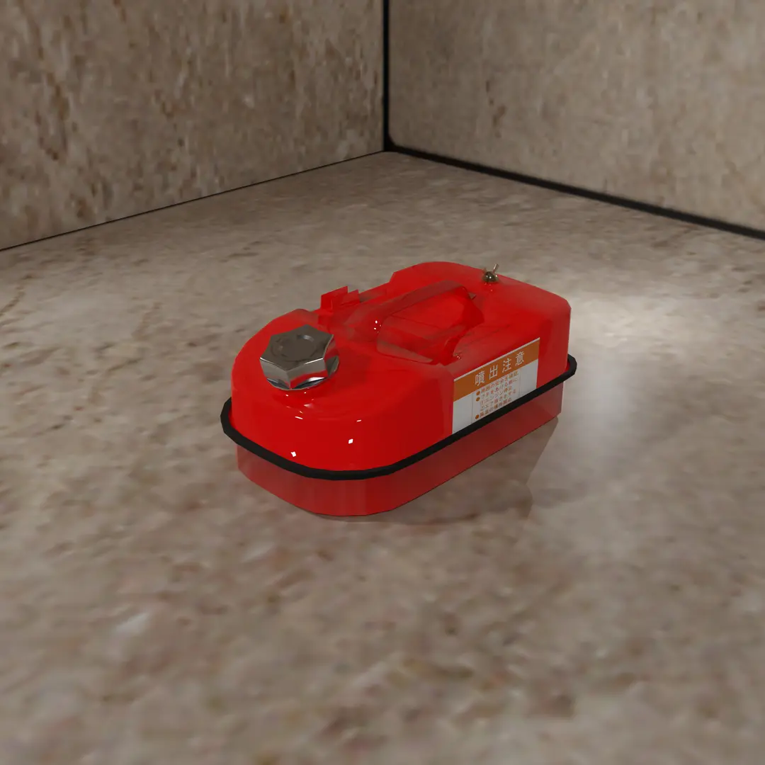 ３Dモデル　携行缶