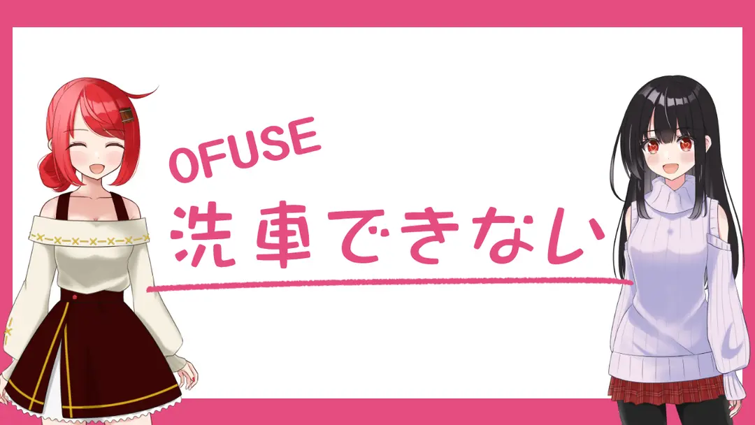 洗車できない