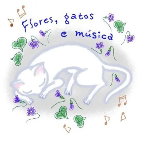花と猫と音楽と