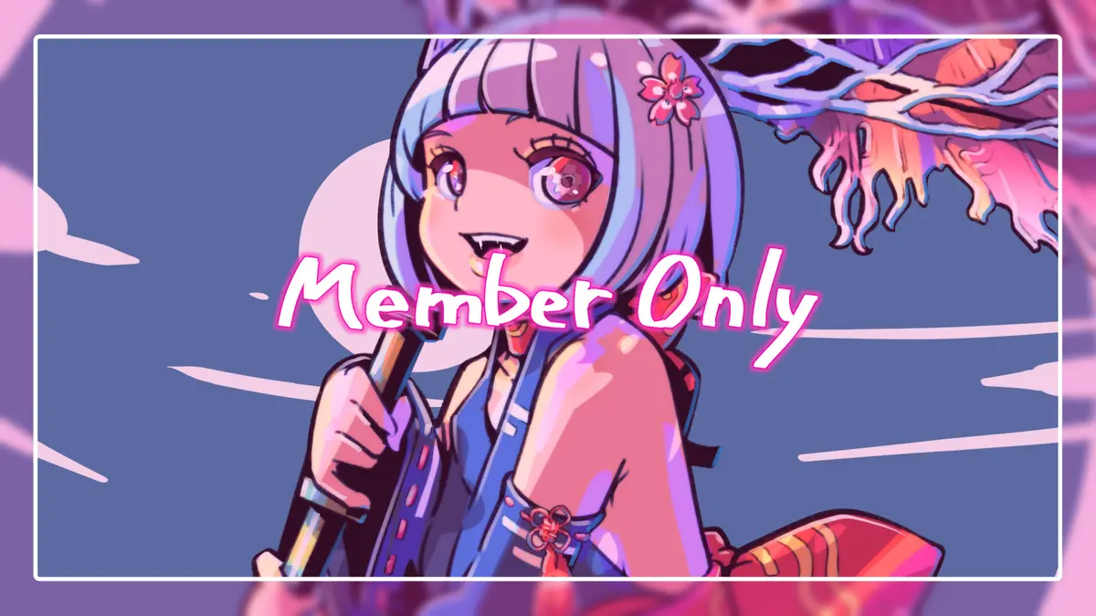 【メンバー限定🌱🌱】イラスト公開【浴衣】#9