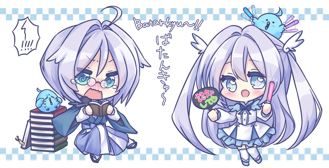 ばたんきゅ～の公式キャラを描いてもらいました！