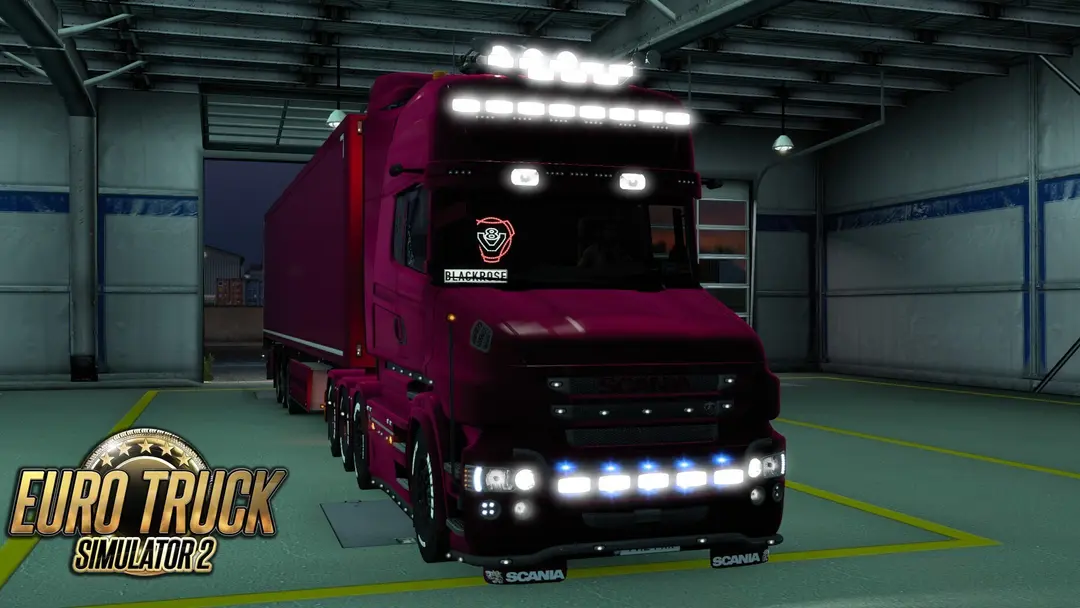 [ツイキャス] #Euro Truck Simulator 2　のんびりゲーム配信 その１　久しぶりにETS2 / BLACKROSEちゃんねる (2024.03.16)(1/4)