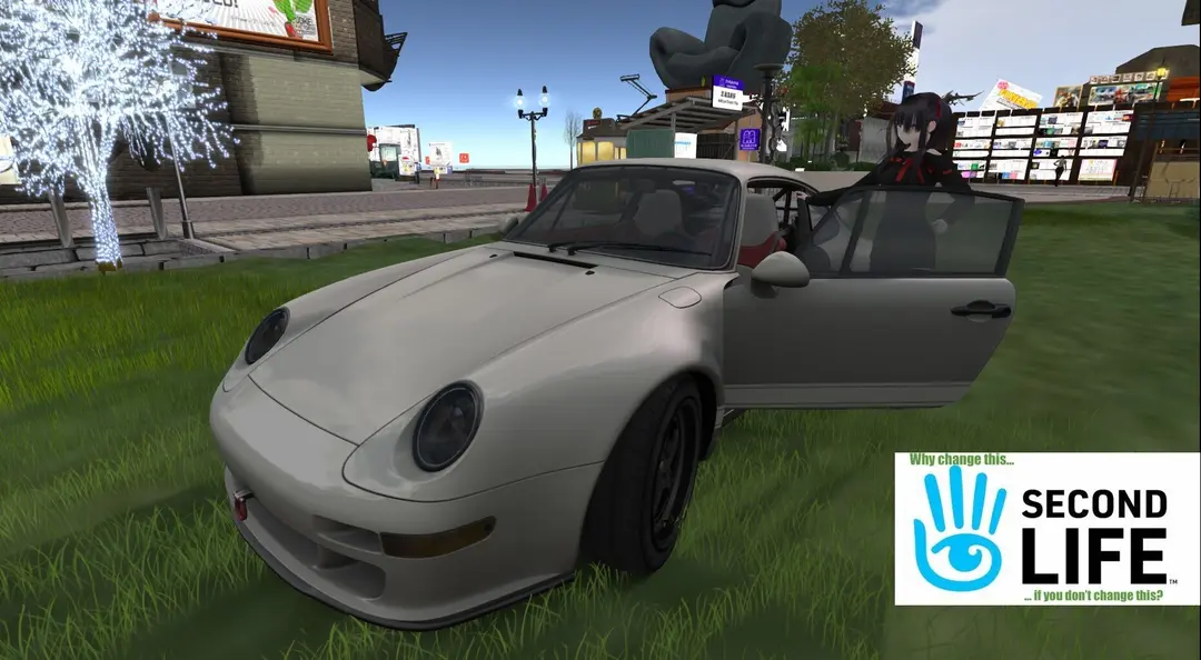 #SecondLife  #SL（セカンドライフ）内でドライブ配信　20240323 Nav HUD