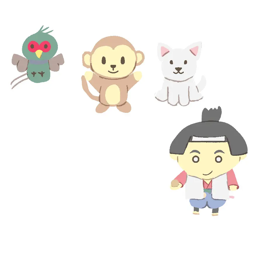 昔話「桃太郎」