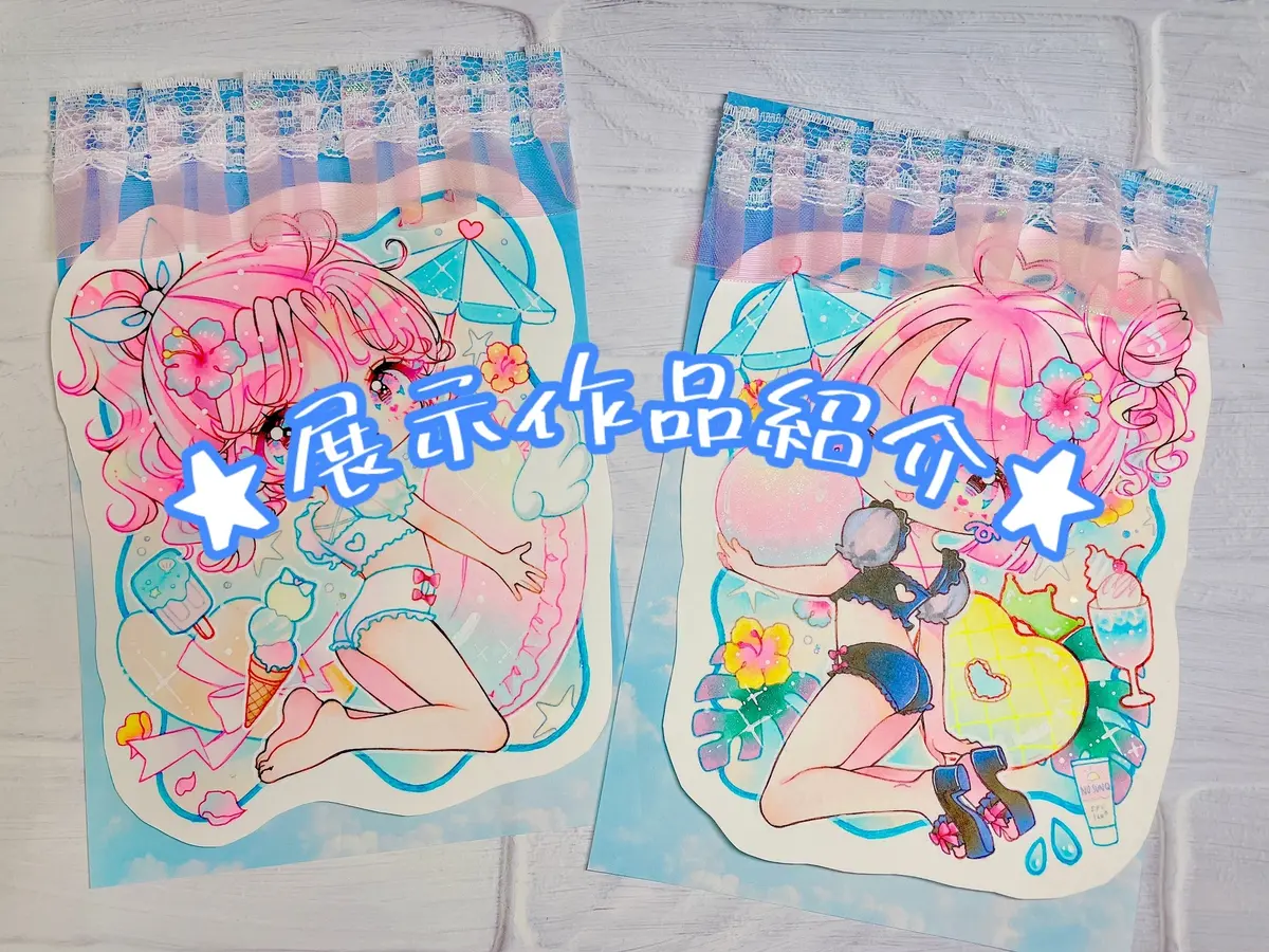展示会作品紹介☀️We Love コピック展❣️