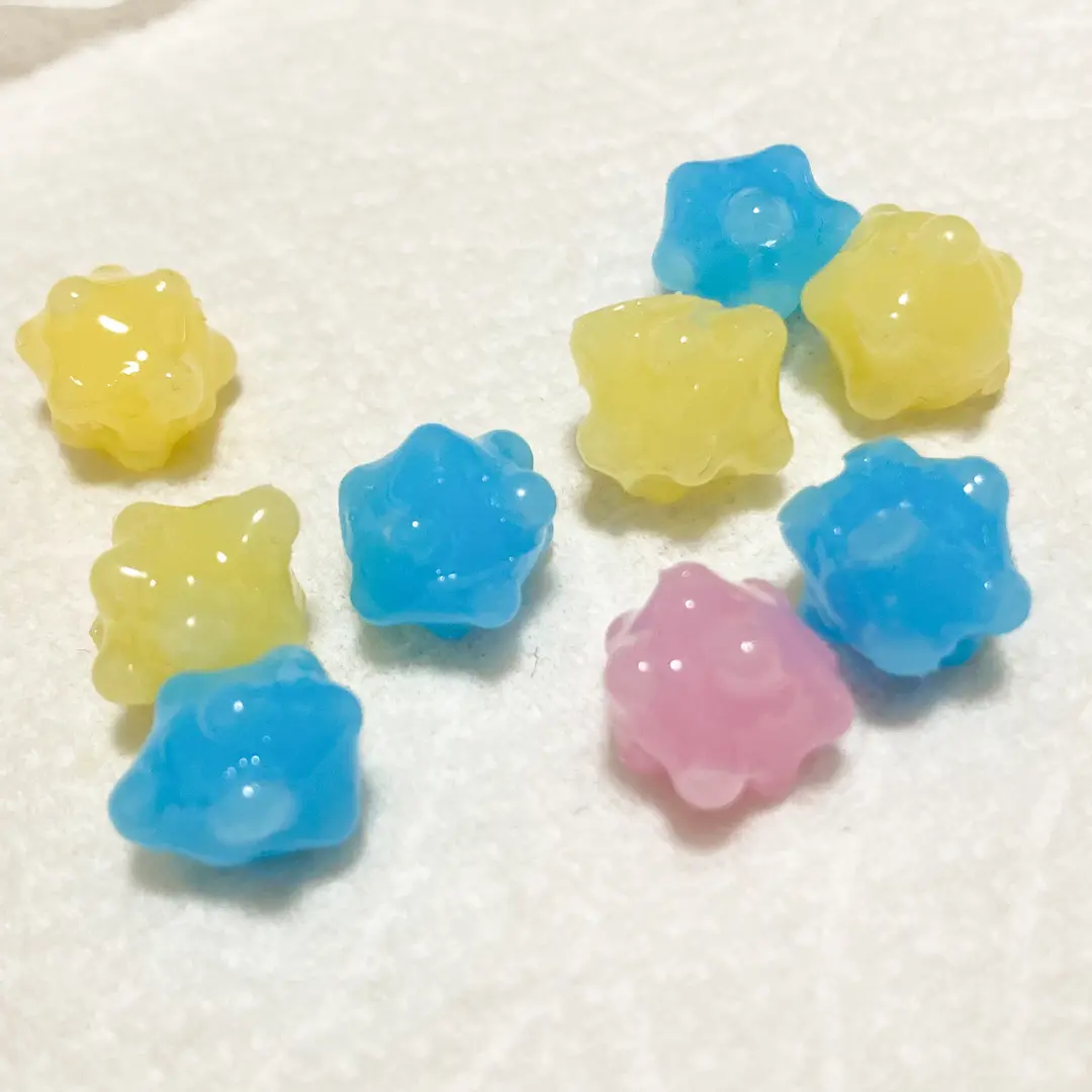 レジンで作る金平糖