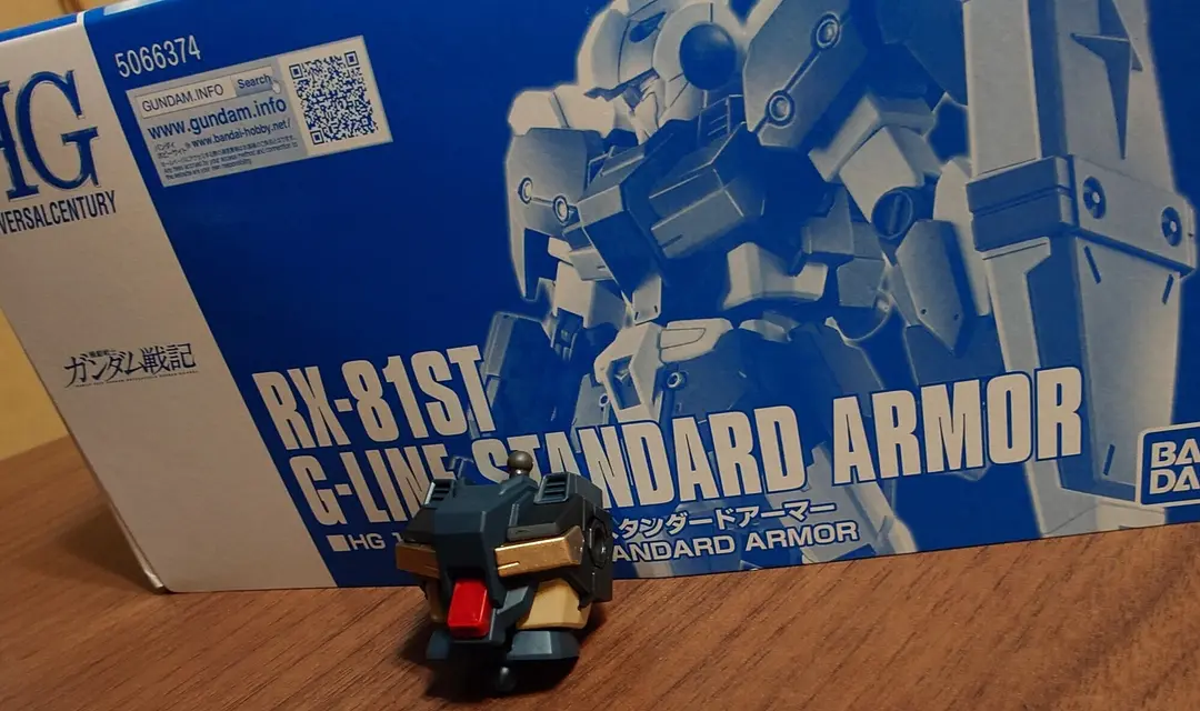HG1/144　RX-81ST  ジーライン・スタンダードアーマー　全塗装　胴体　コマ撮り　組立　#shorts