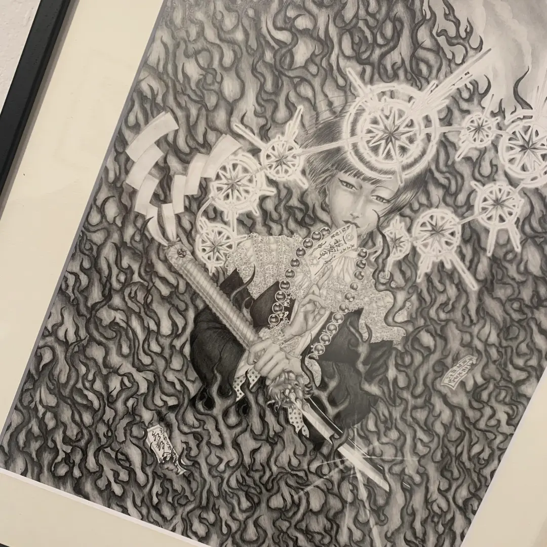 個展「黒の狂想」無事終了しました！