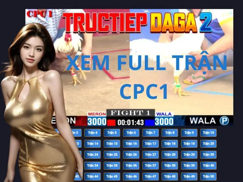 Cách Xem Full Trận CPC1 Tại Trực Tiếp Đá Gà 2 - Không Thiếu Trận Hay Nào