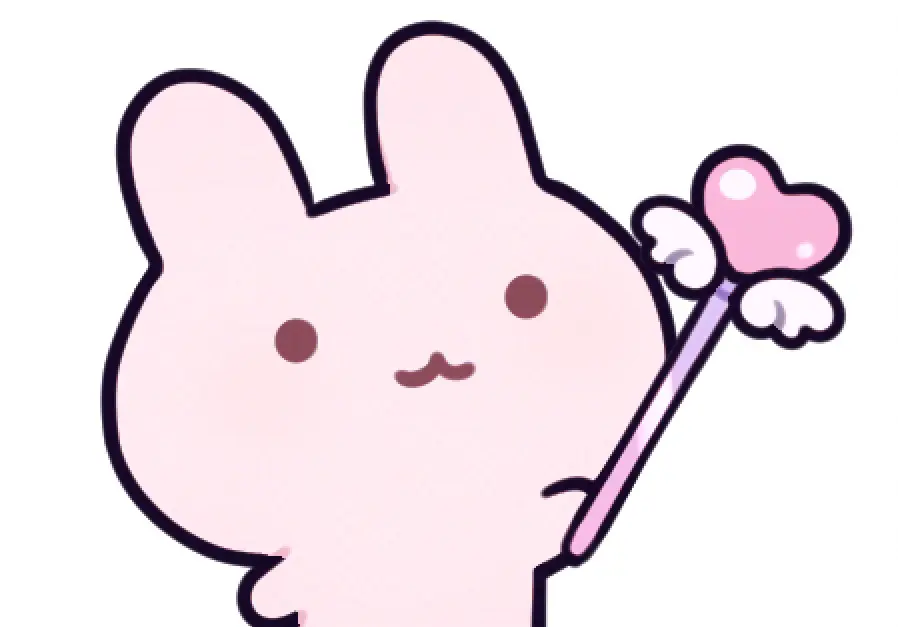 ややま┊︎イラスト┊︎メイキング動画用のうさぎ
