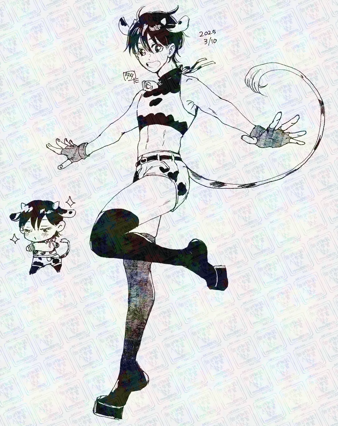 らくがきとラフ