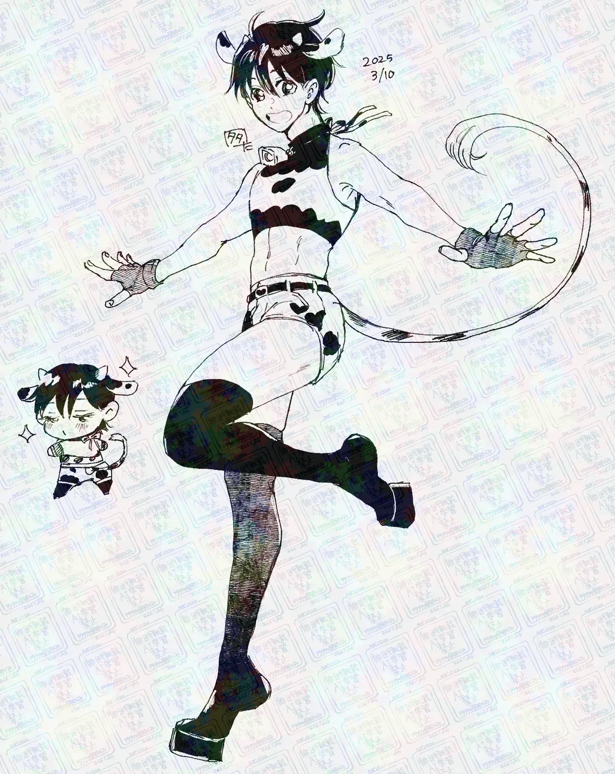 らくがきとラフ