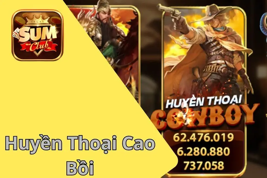 Huyền Thoại Cao Bồi – Trò Chơi Nổ Hũ Với Giao Diện Miền Viễn Tây