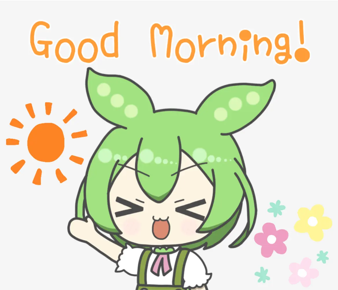 ずんだもんLINEスタンプ英語バージョン