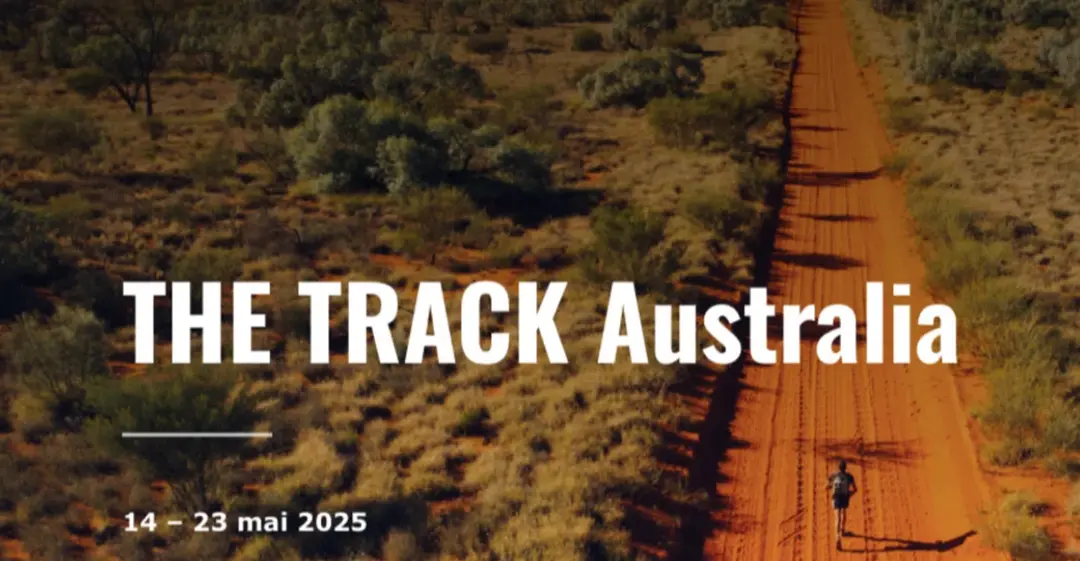 the track オーストラリア520km走ってきます