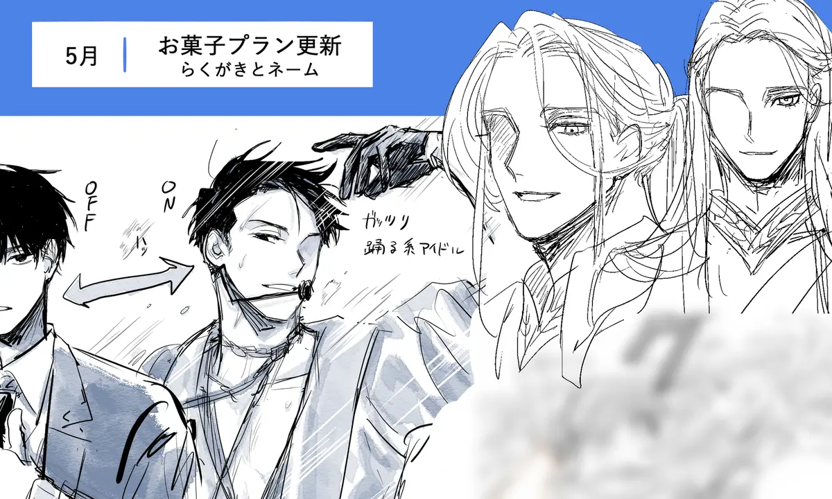 アイドルとファンタジーのネーム