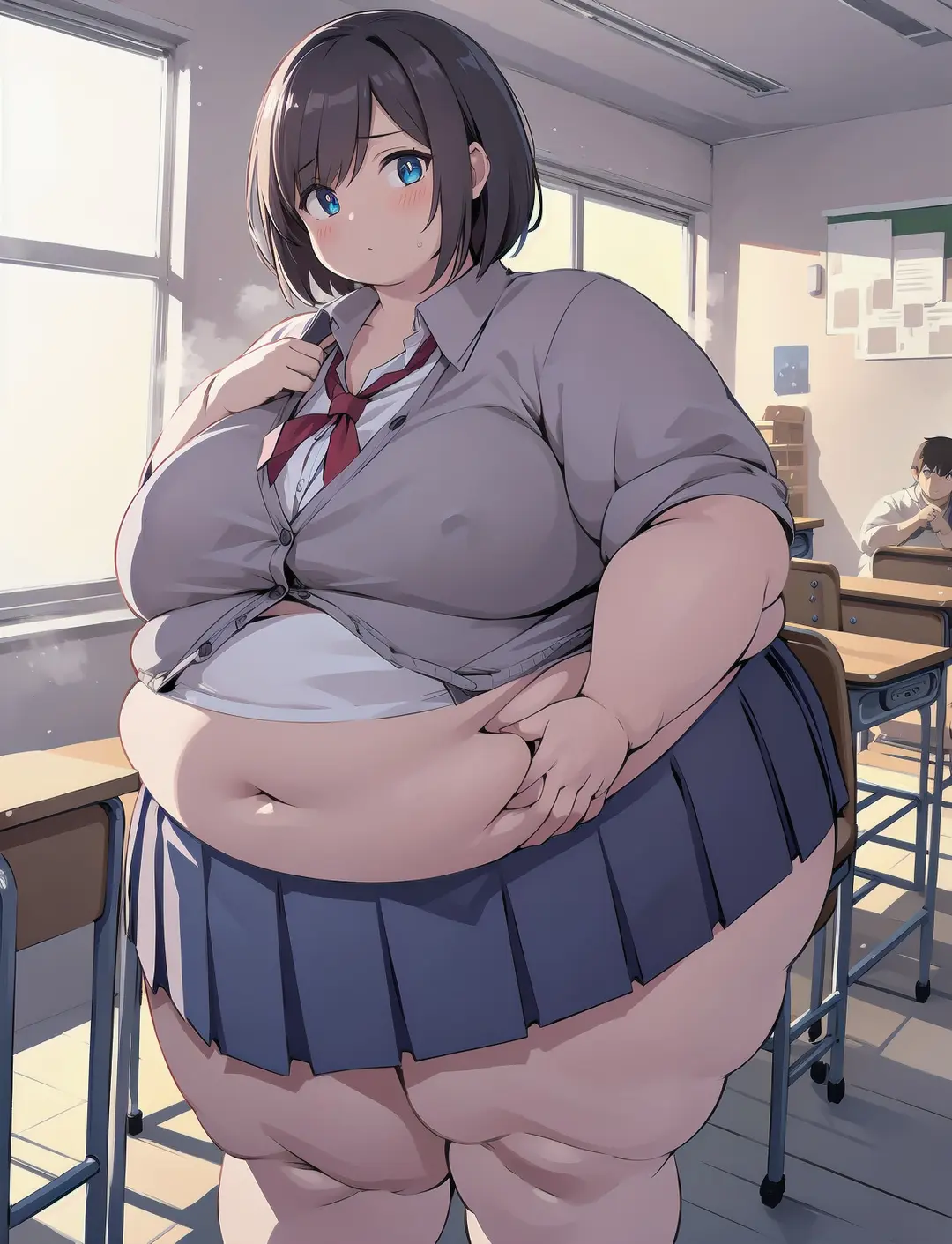 むっちり女子高生ちゃん達