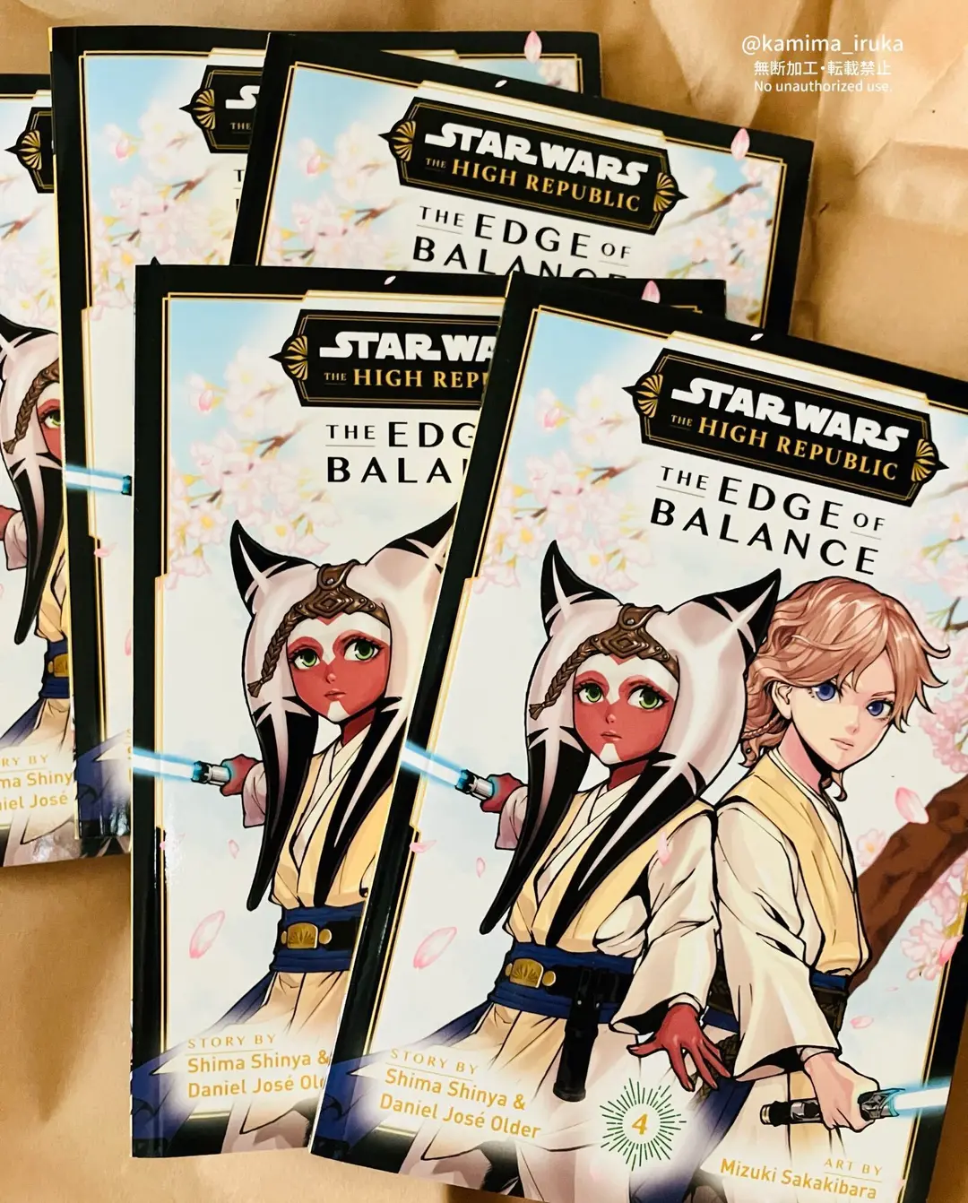 【おしごと公開】「Star Wars: The High Republic: The Edge of Balance, Vol. 4」ネーム担当しました✨ 