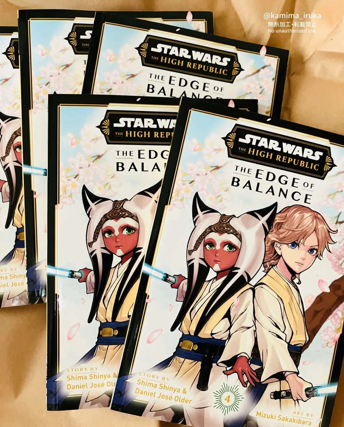 【おしごと公開】「Star Wars: The High Republic: The Edge of Balance, Vol. 4」ネーム担当しました✨ 