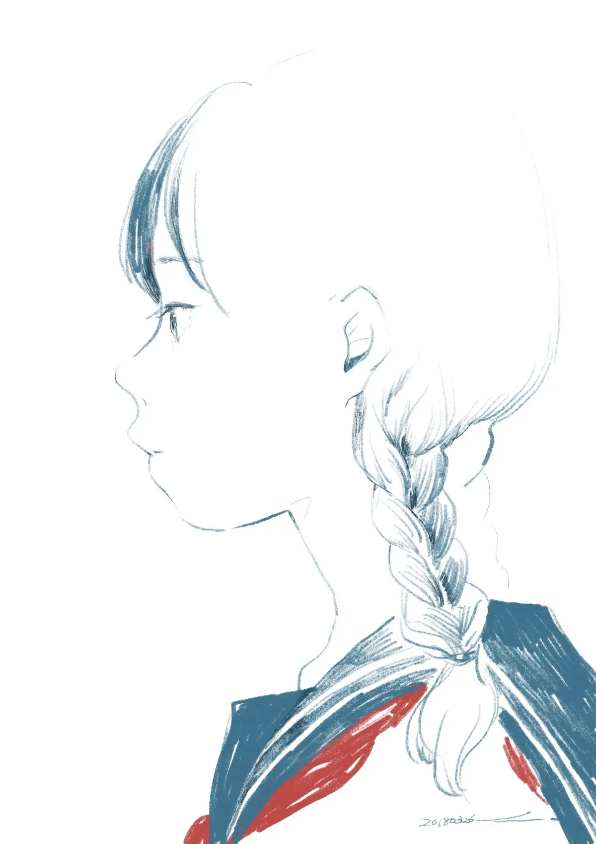 三つ編み