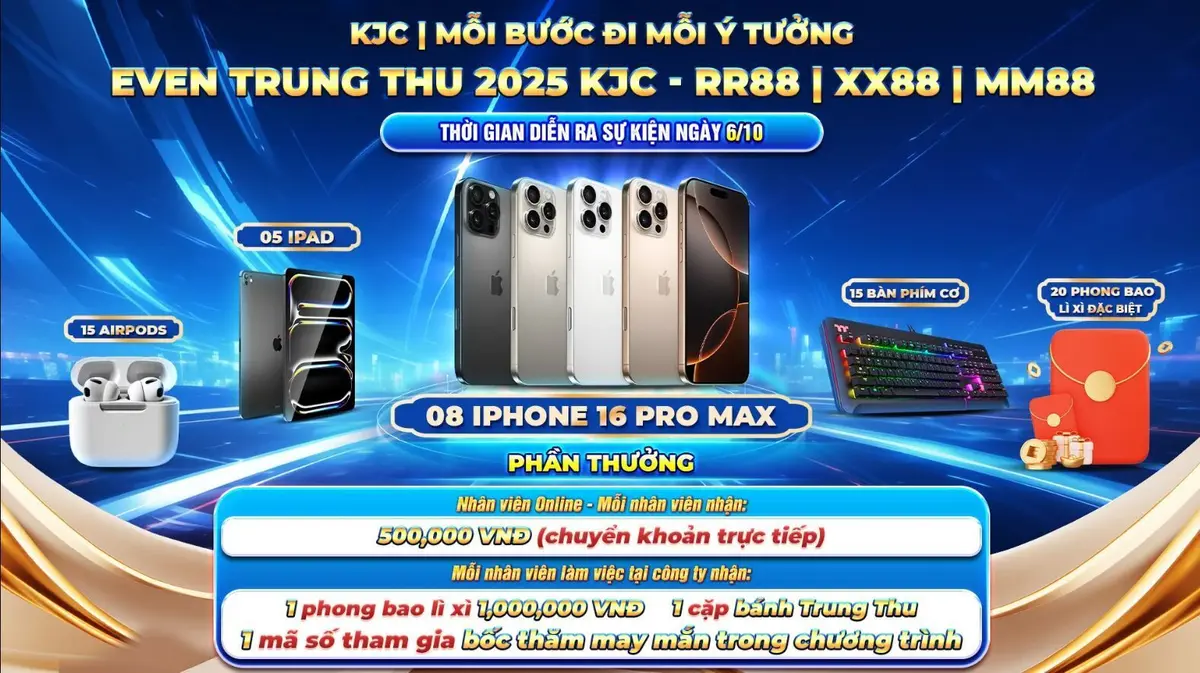 KJC - Liên Minh Giải Trí Quốc Tế Hàng Đầu | 100 Quà Tặng 2025