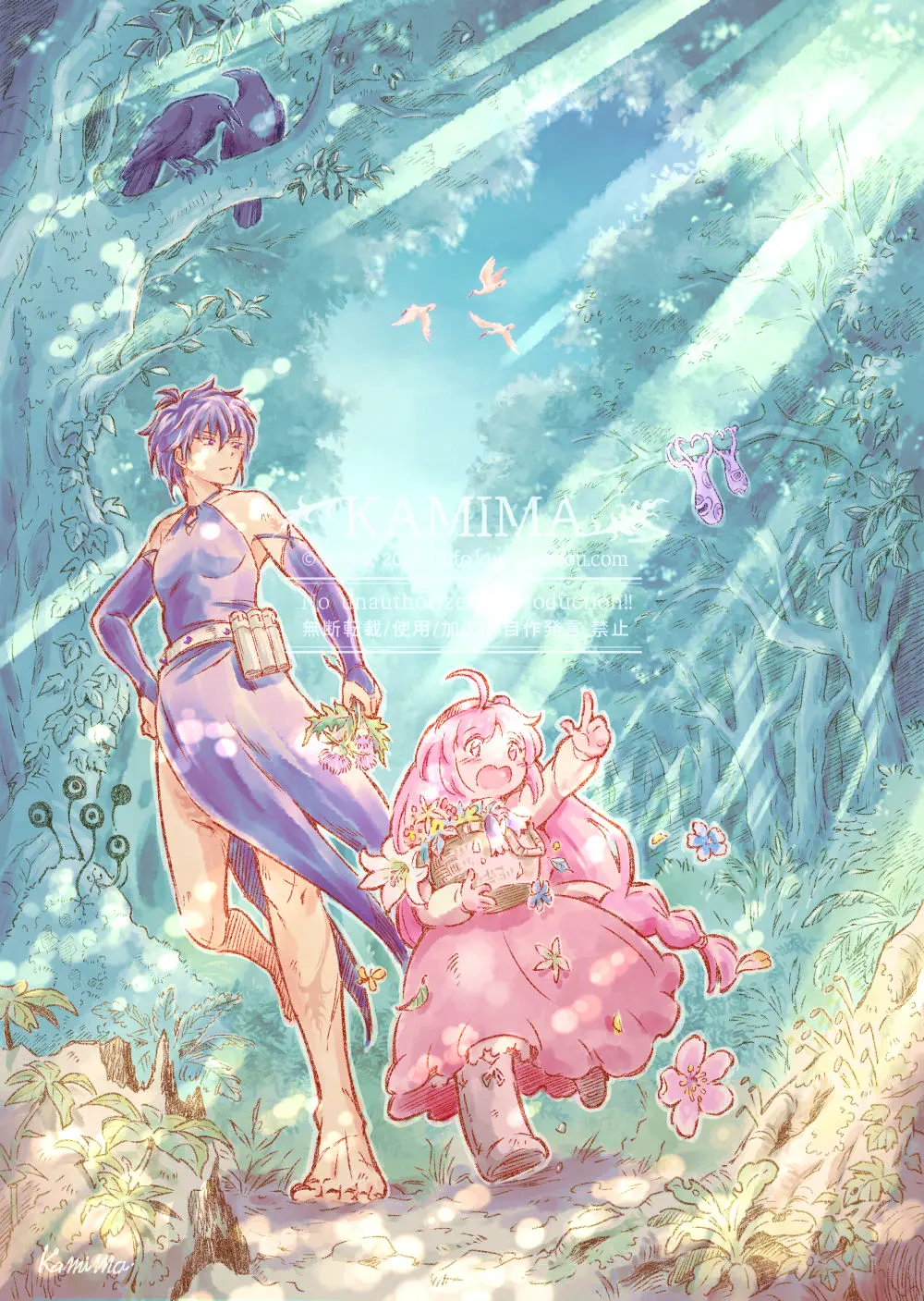 【おしごと公開】「新潟コミティア62」キービジュアルイラストを描きました