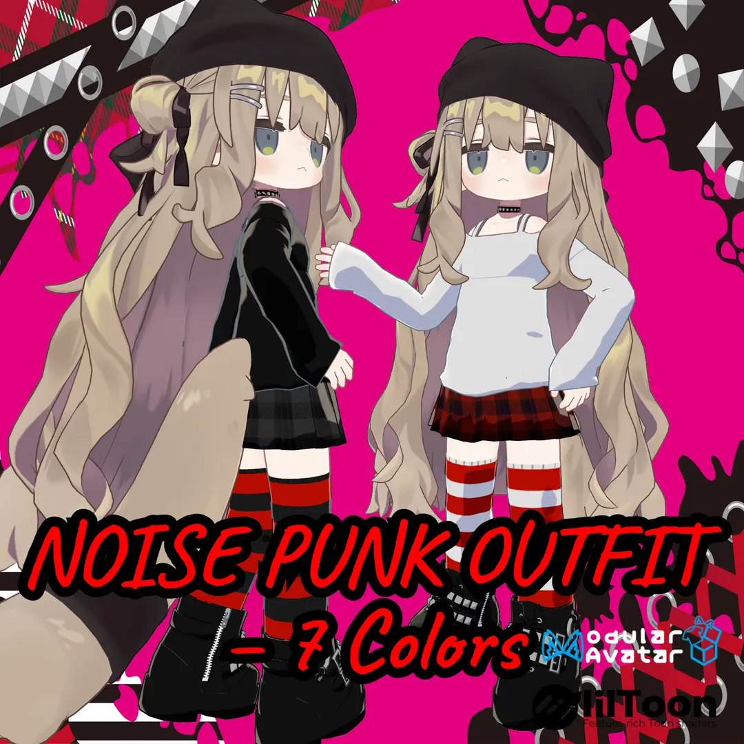 【新商品】NOISE PUNK OUTFIT – 7 Colors