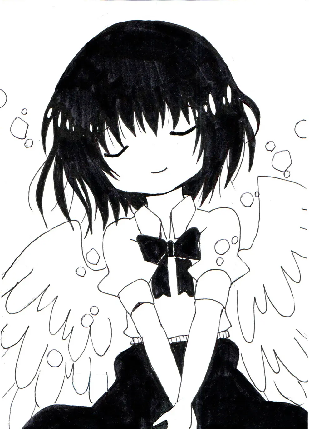 少女絵です