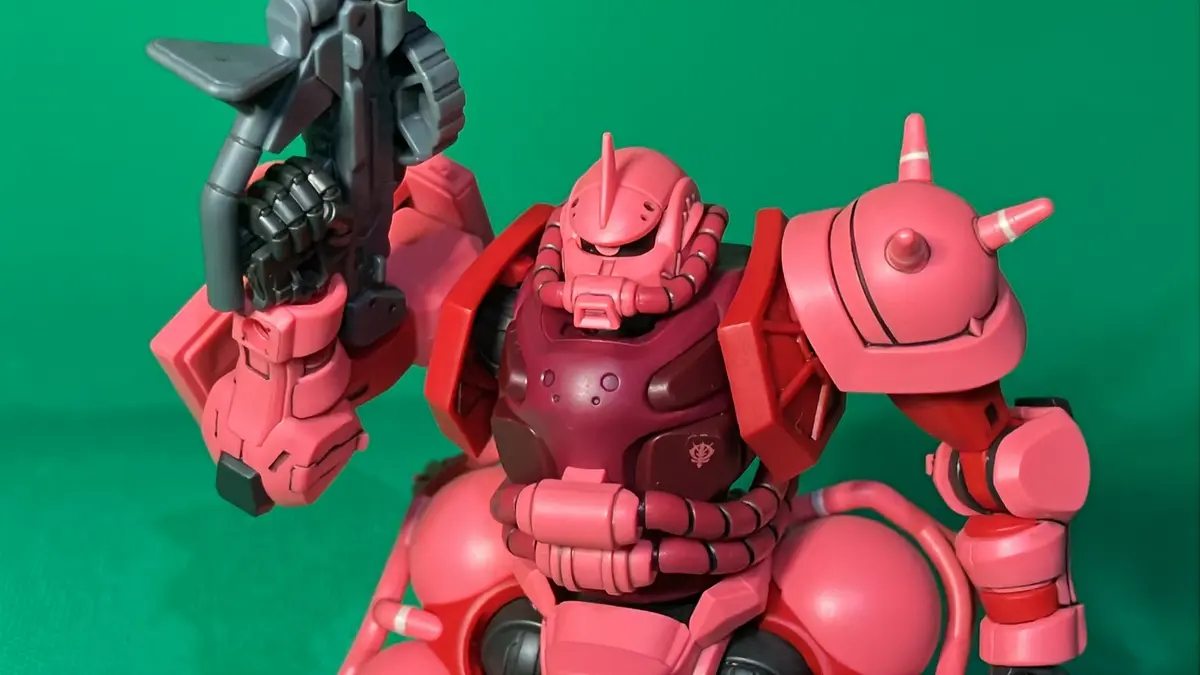 【ガンプラ】HG 1/144 MS-06S シャア専用ザク(GQ)【機動戦士ガンダムGQuuuuuuX】
