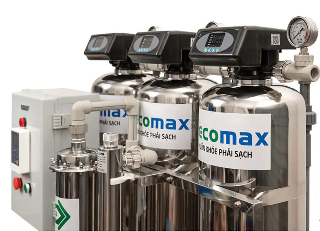 Ecomax hệ thống lọc nước giúp tối ưu chất lượng nước toàn bộ ngôi nhà