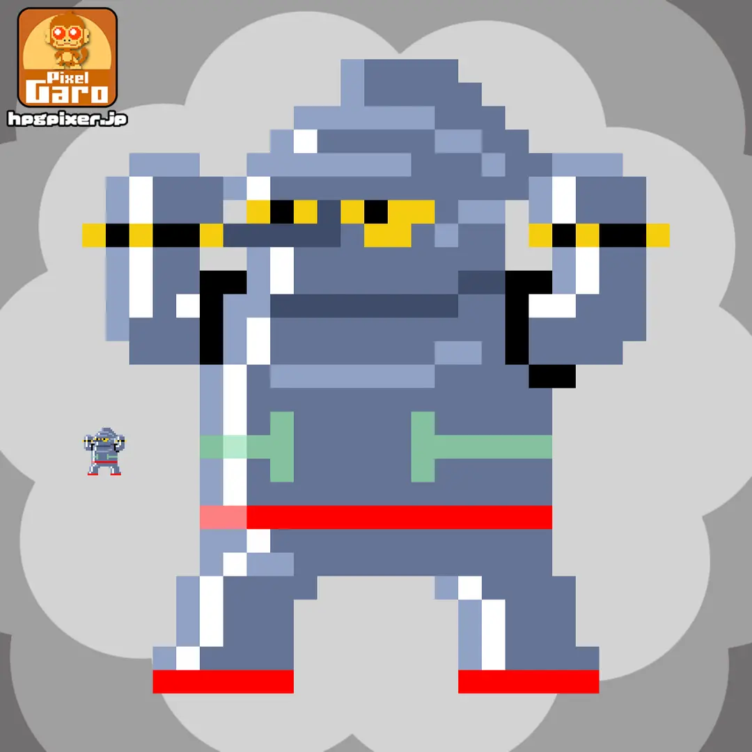 【ドット絵】鉄人28号