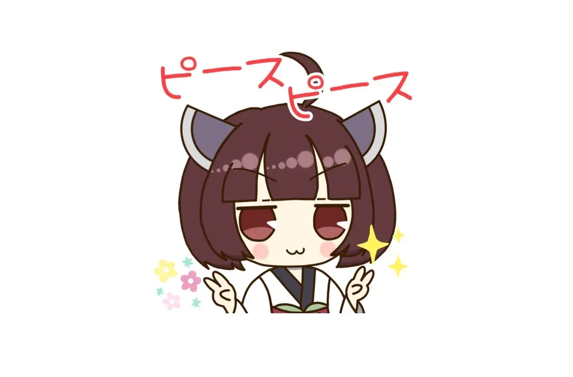 東北きりたんのデフォルメ2頭身LINEスタンプもうすぐ発売だよ！