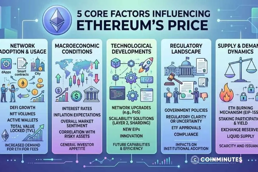 Phân tích những yếu tố ảnh hưởng đến giá Ethereum - Hiểu đúng để tránh FOMO 