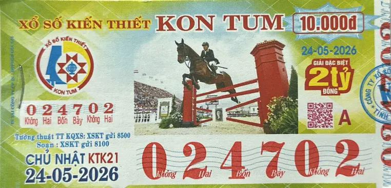 Cú pháp tra cứu kết quả xổ số Kon Tum qua tin nhắn SMS khi đi rẫy xa