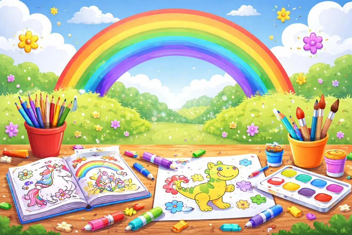 Coloring Pages for Kids, Teens, and Adults Who Love Art Time