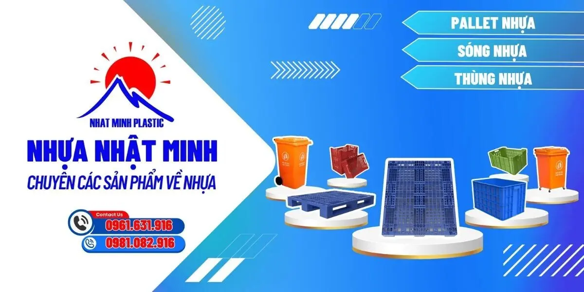 Pallet Nhựa Cũ Nhật Minh
