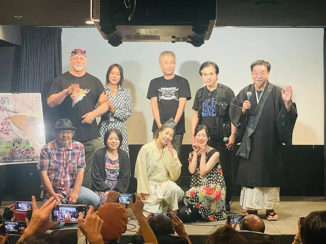 「ゆれる西行」プレミア試写会 有難う御座いました