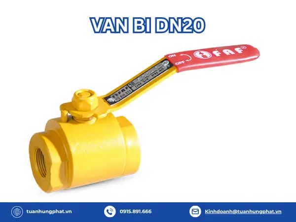 Van Bi DN20 Giải Pháp Đóng Mở Hiệu Quả Cho Hệ Thống Đường Ống Cỡ Nhỏ Và Trung Bình